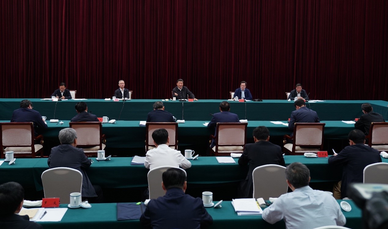 2019年5月20日至22日，中共中央總書記、國(guó)家主席、中央軍委主席習(xí)近平在江西考察，主持召開推動(dòng)中部地區(qū)崛起工作座談會(huì)并發(fā)表重要講話。新華社記者 謝環(huán)馳 攝 